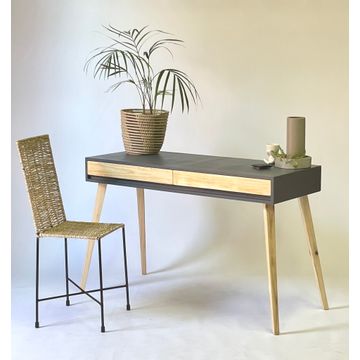 Fihlo Two Pine Drawers Desk