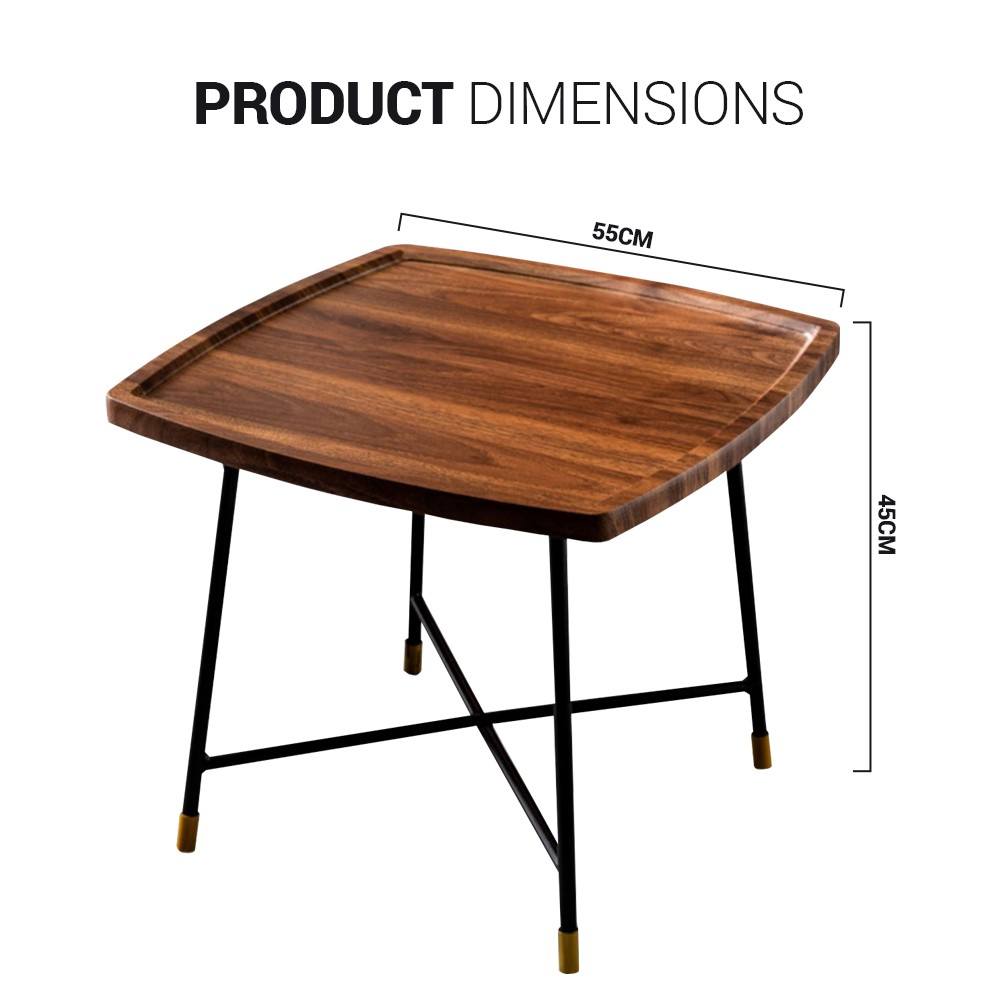 Modern Wood Side Coffee Table
