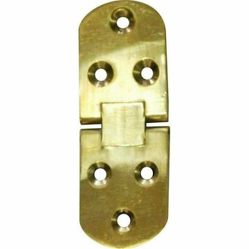 Solid brass counter flap hinge/each