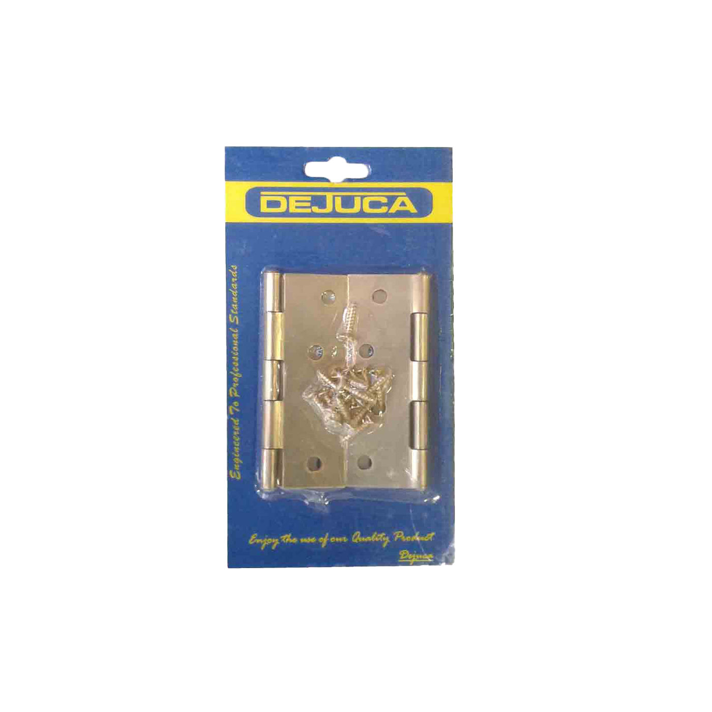Dejuca - Butt Hinge - Bp - 100mm - 1pair/Card  - 3 Pack
