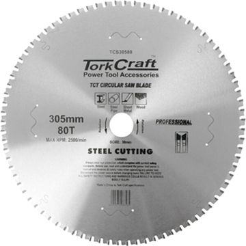 Tct Blade Steel Cutting 305X80T 30Mm
