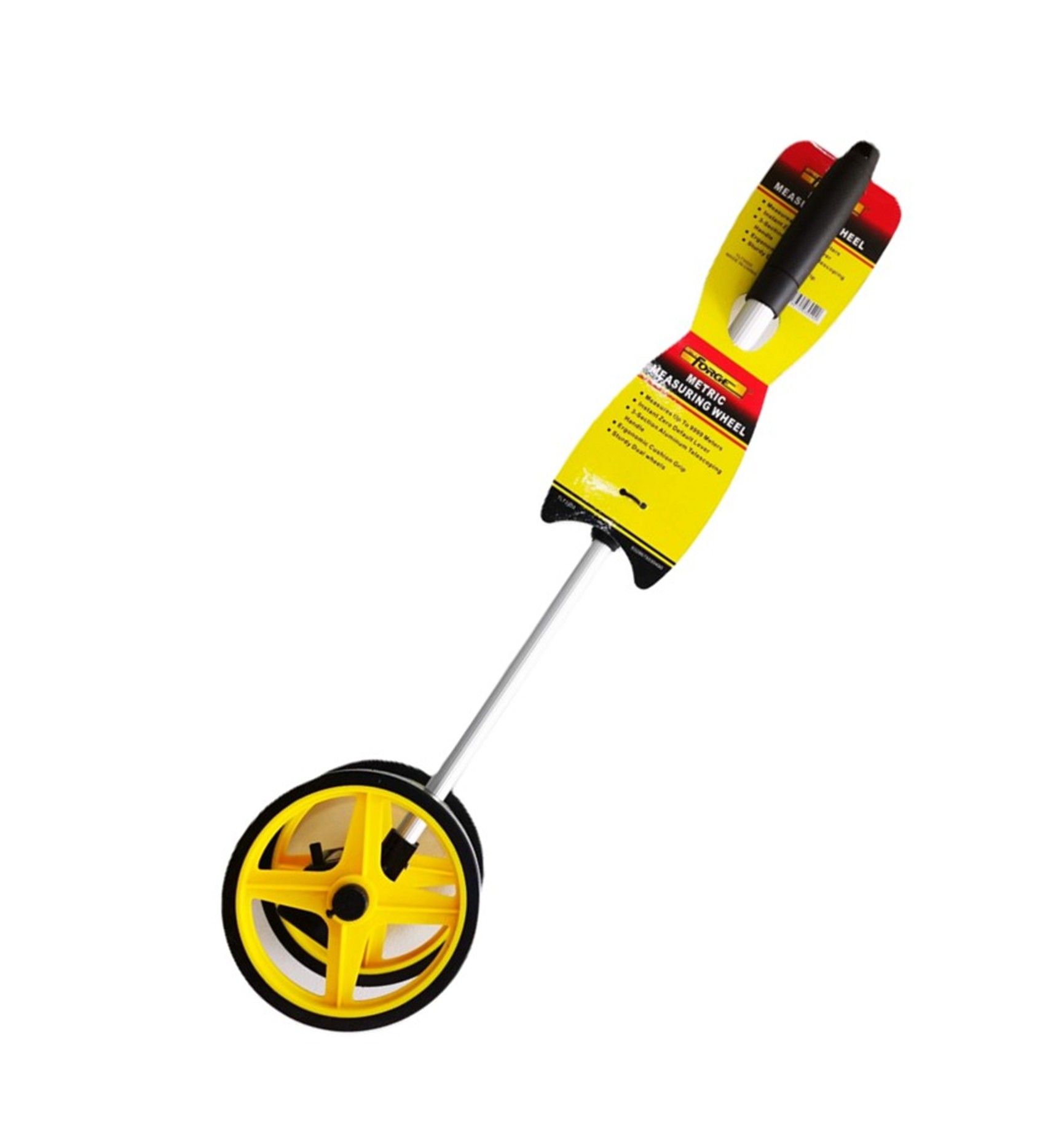 FORGE Metric Measuring Wheel 0-9999m (10km) Dual Wheel