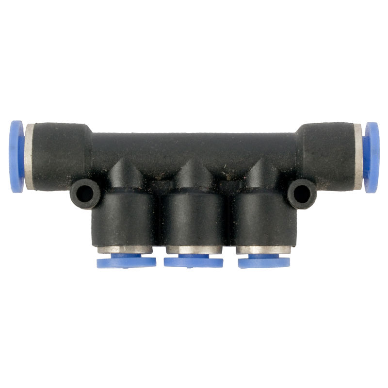 Aircraft - Pu Hose Fitting Manifold 6mm-4mm - 3 Pack