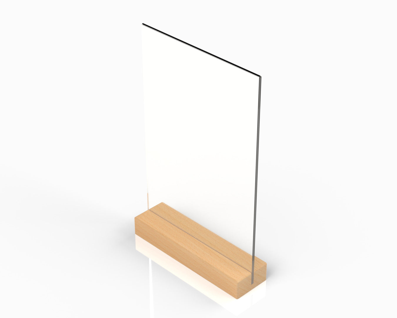 Wooden Menu Stands for Restaurants, Cafes & Events (pack of 2) A6