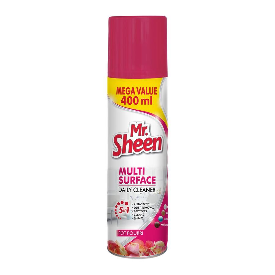Mr Sheen Multi Surf Furnitur Clean Potpour 400Ml