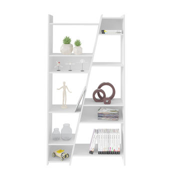 Click Furniture Zap Bookcase White