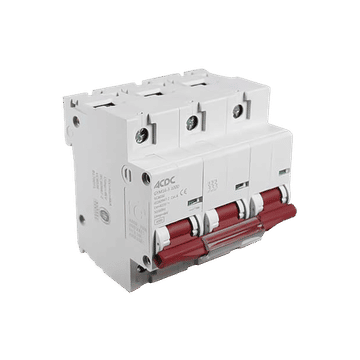 Circuit Breaker 3 Pole D-Curve 10KA 125A