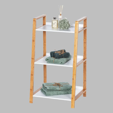 3 Tier Shelving Unit Finja Bamboo