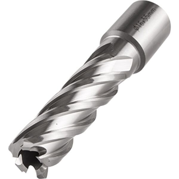 Annular Hole Cutter Hss 16 X 55Mm Broach Slugger Bit