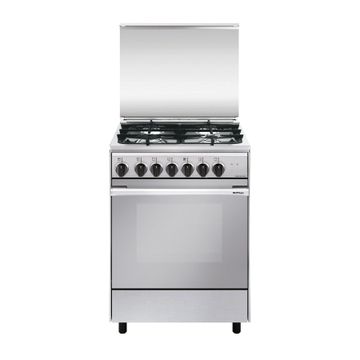 Glem 60cm Freestanding Gas Electric Stainless- Steel Stove