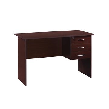 Linx Solitude 1200 work desk + 3 drawers - Espresso