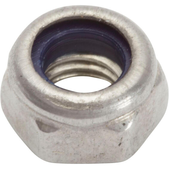 Nyloc nuts one-way stainless steel 5mm 20pc standers