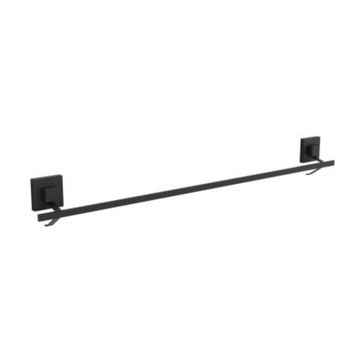 Fusion-Loc - Suction - Single Towel Rail 80cm - Black