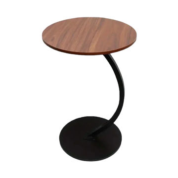 C-Shaped Couch Side Coffee Table