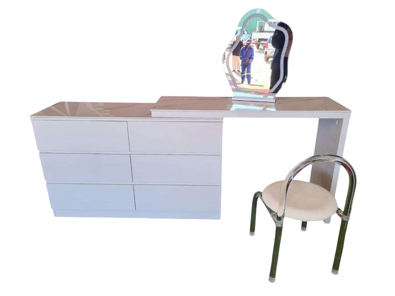Drawer Dresser Storage Multifunctional Dressing Table Wood Desk