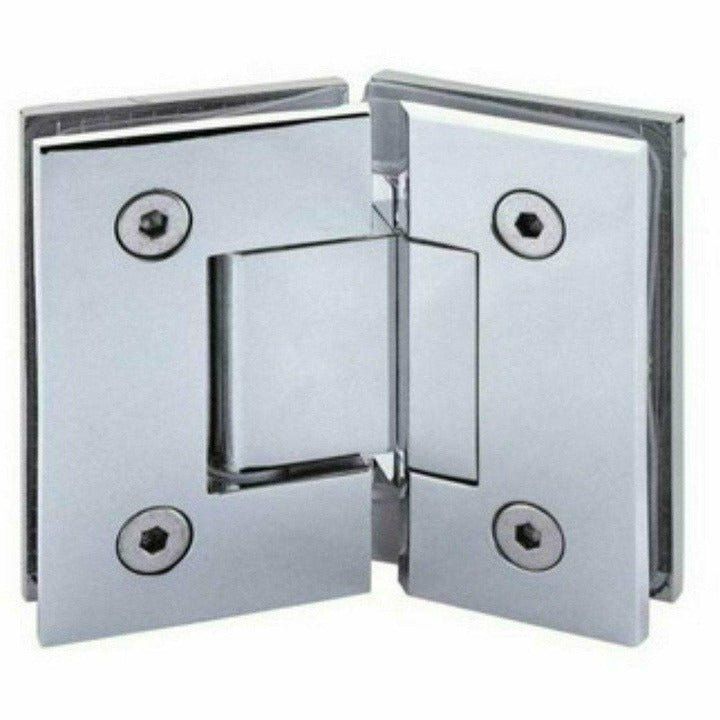 Glass shower hinge