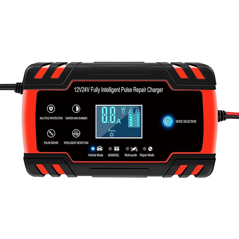 12v8a / 24v4a Pulse Repair Battery Charger