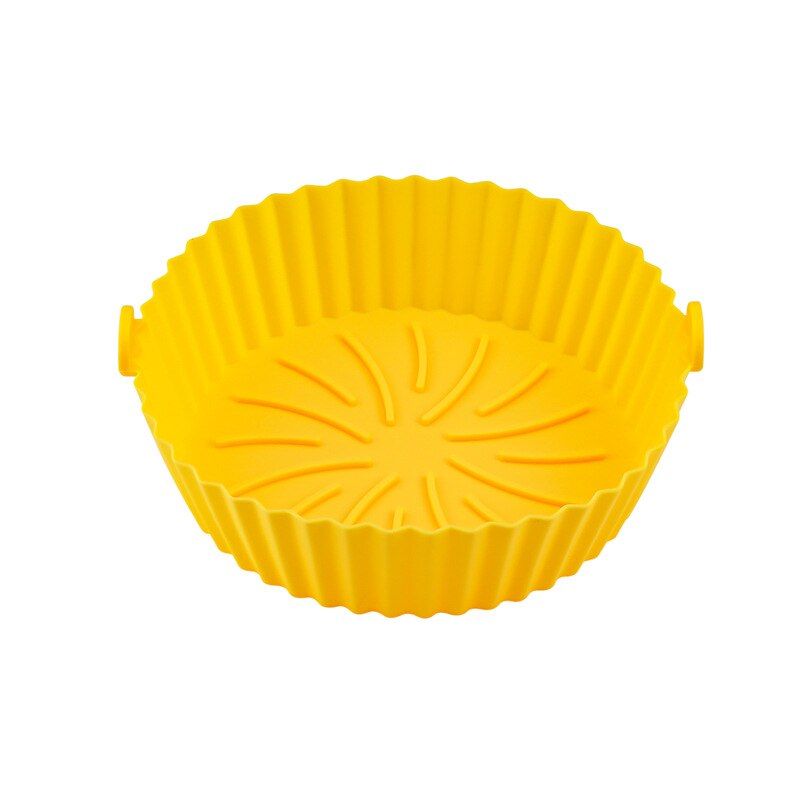 Silicone Air Fryer Liner - Yellow