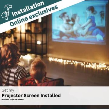 Installation - Projector screen installation