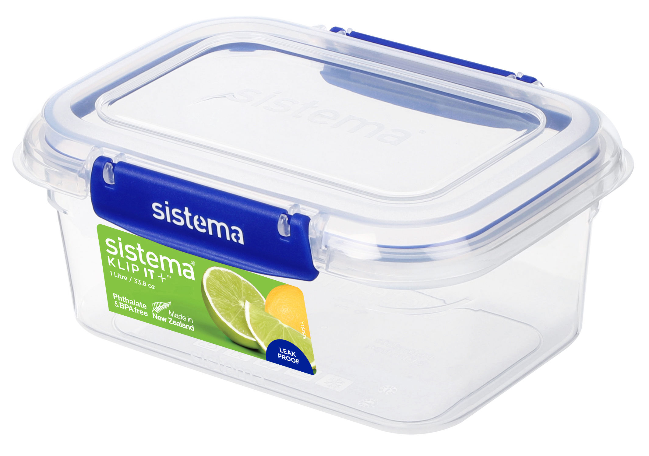 Sistema 1 Litre Rectangle Klip It Plus
