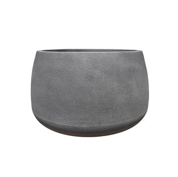 Bios Japi Planter Low - Black Slate