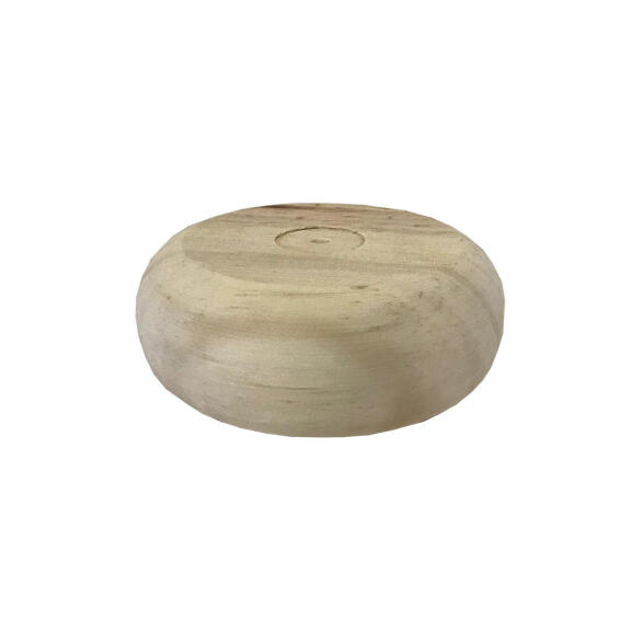 Wooden bed bun 45/120 120mmx45x120mm woodturner