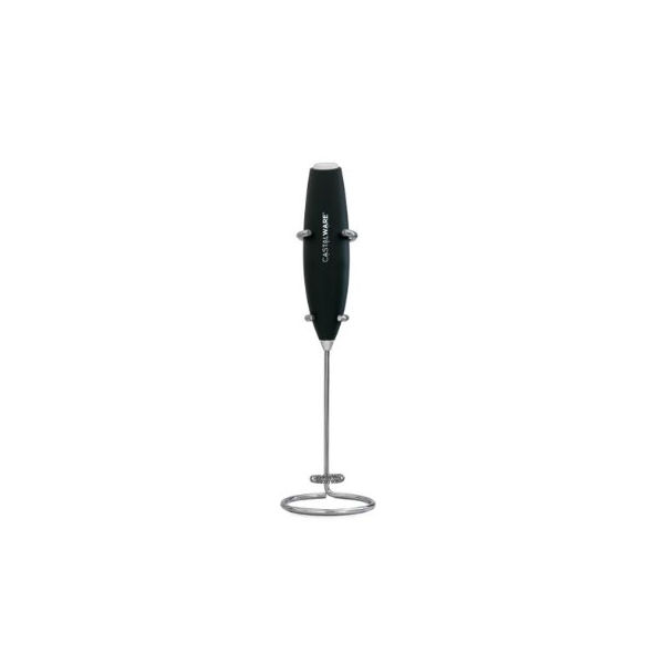 Castalware -Handheld Milk Frother With Stand Battery Operated Foam Maker Frothier Wand For Latte, Cappuccino
