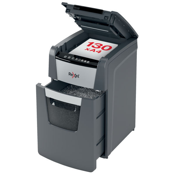 Rexel Optimum AutoFeed 130X Automatic Cross Cut P4 Paper Shredder