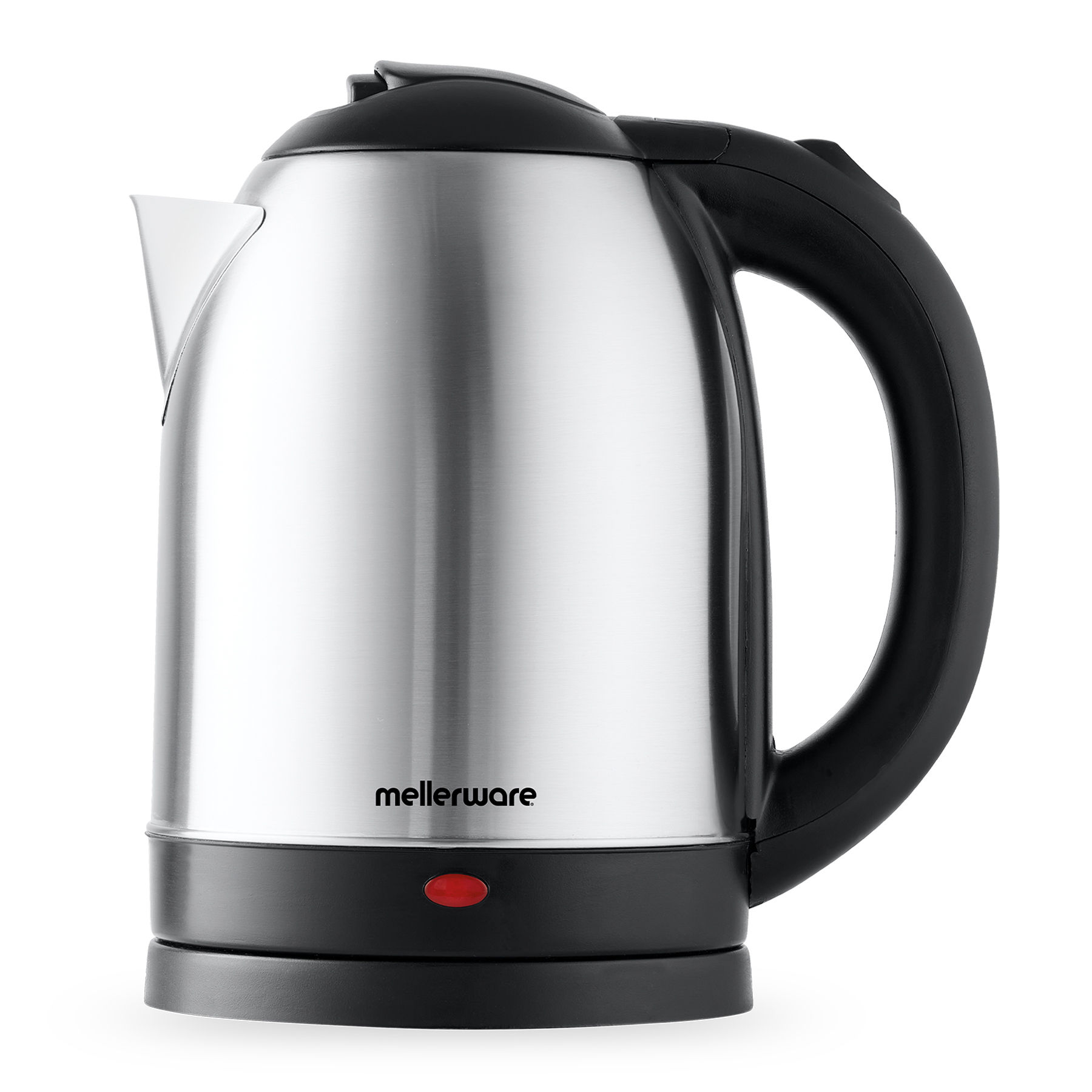 Mellerware Kettle 360 Degree Cordless Stainless Steel Brushed 1.8L 1800W 
