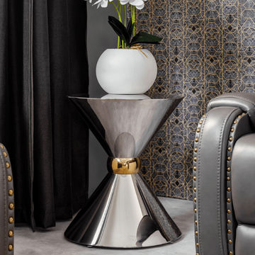 KC Furn – Milan Chrome Side Table