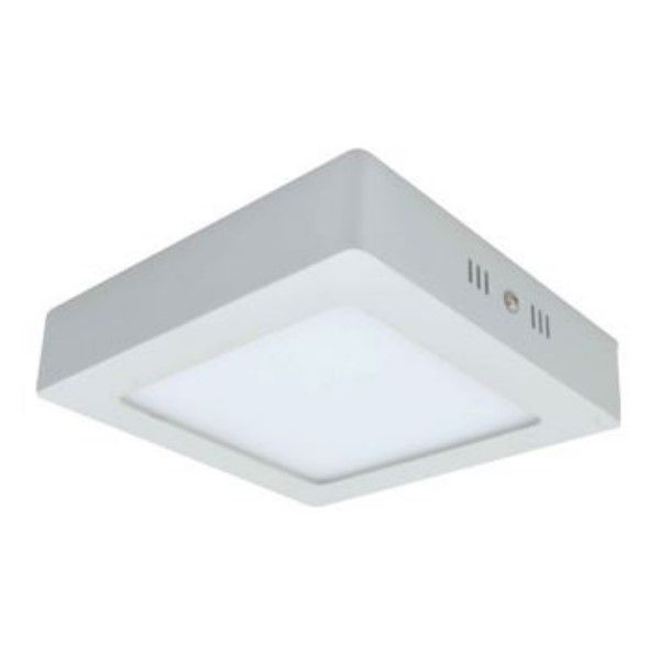 85-265VAC, 12W, Cool White, Square, Surface Mount LED, 172x172x40