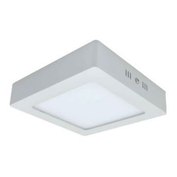 85-265VAC, 12W, Cool White, Square, Surface Mount LED, 172x172x40