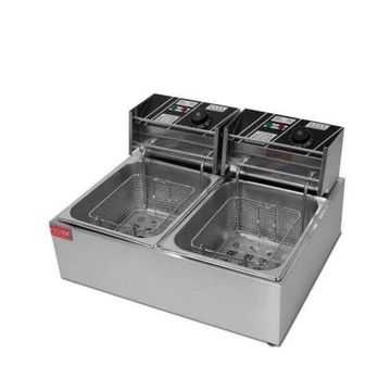 Double Electric Deep Fryer 6L