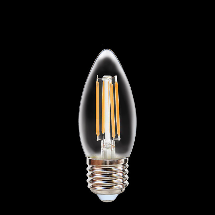240v 4W E27 LED Filament Candle Bulb
