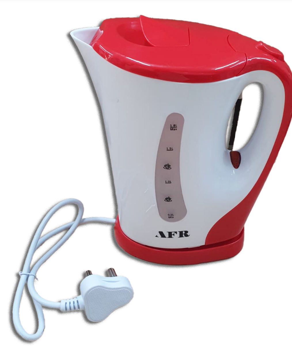 Elegant essential 1,8L red kettle