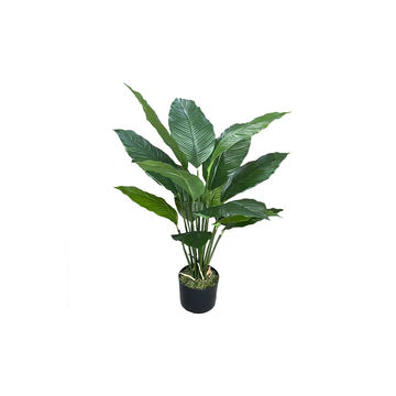 Spathiphyllum Peace Lily Artificial Potted Plant 80cm