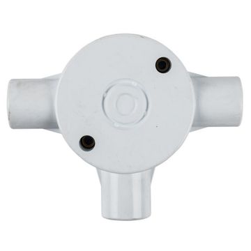3 Way Conduit Box - SABS - 20mm - 10 Pack
