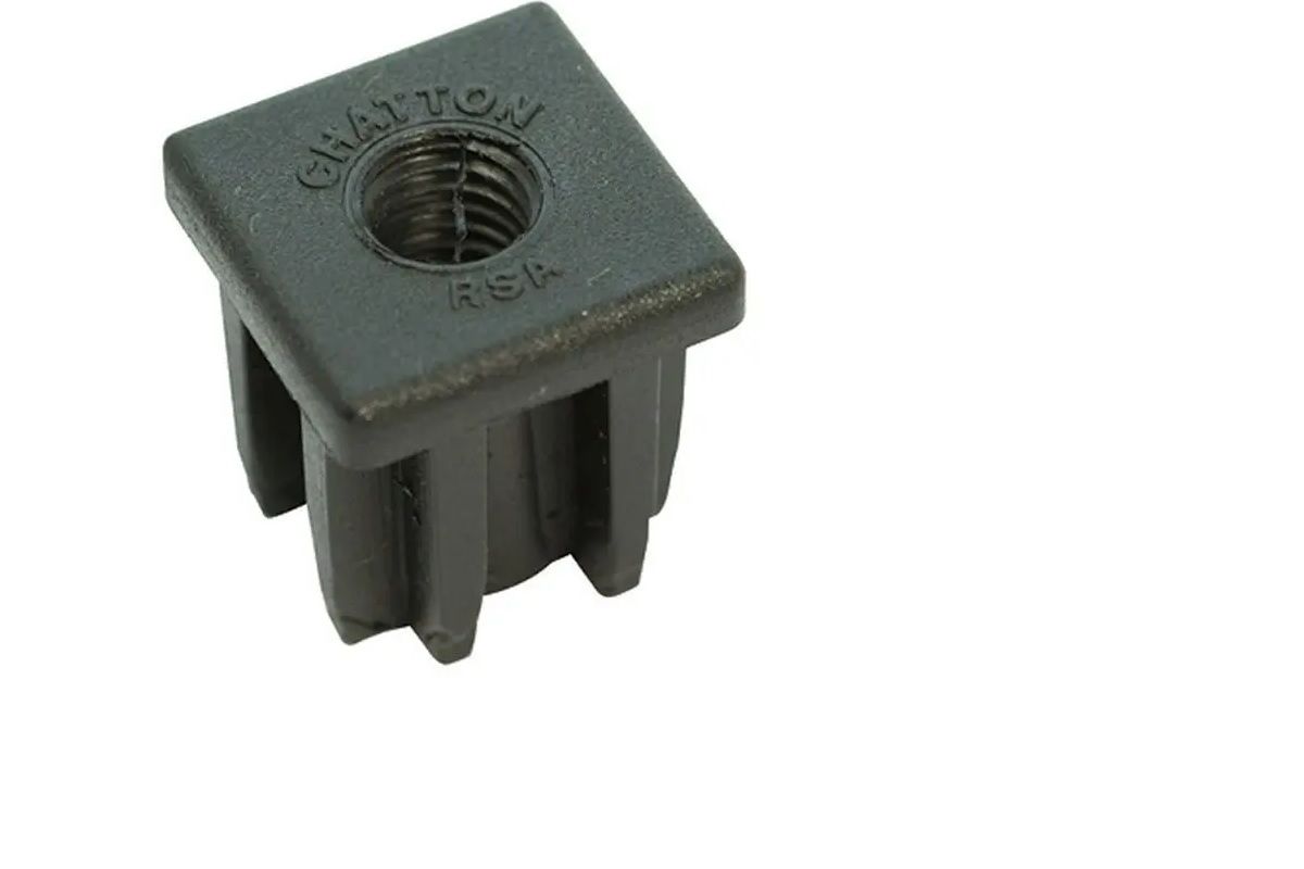 Threaded Plug, Square, M10 x 25mm (4 pack) BY WOODLY