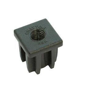 Threaded Plug, Square, M10 x 25mm (4 pack) BY WOODLY