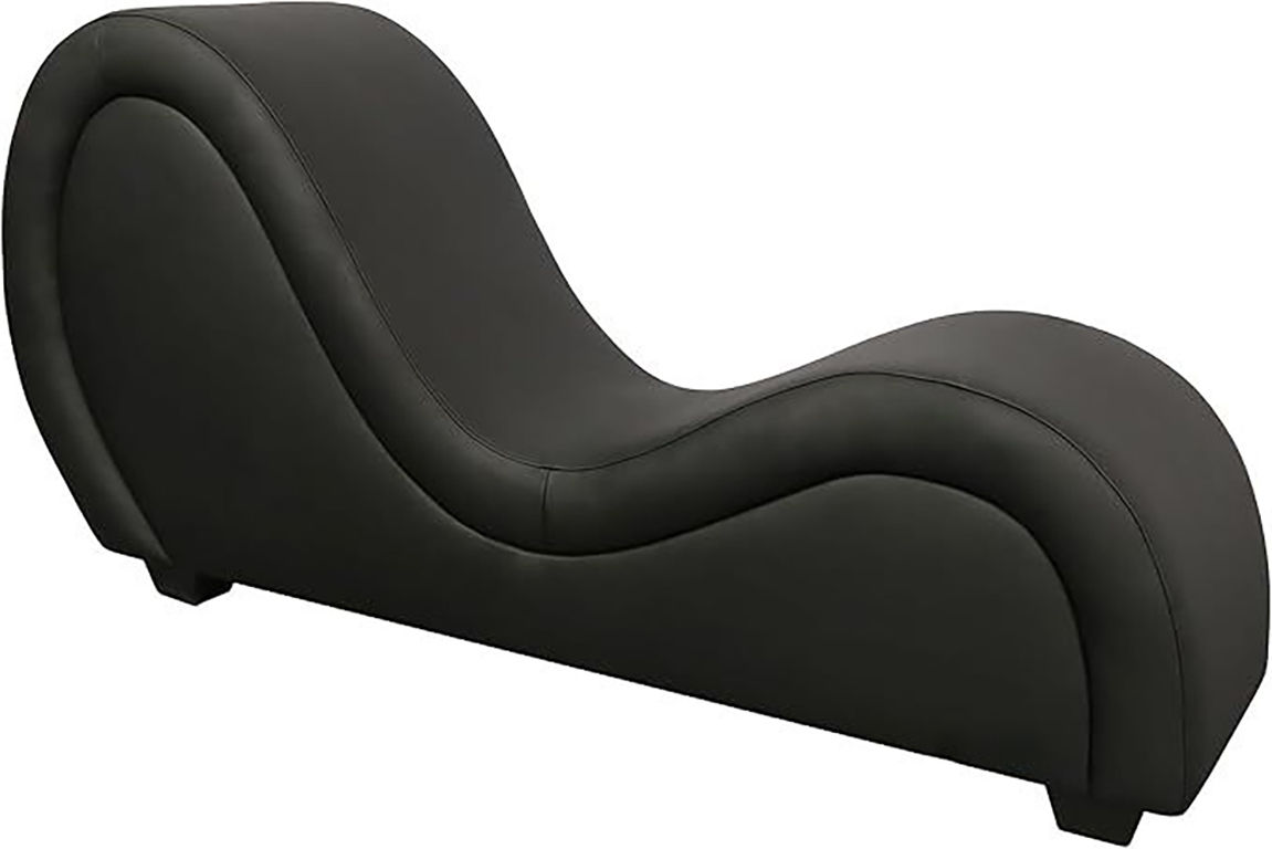 Hathor Leather Yoga Chair Relax Couch and Love Lounge Chair - Black