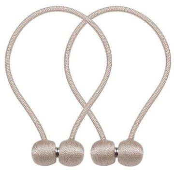 Matoc Magnetic Curtain Rope Tieback with Rock Design - Turquoise
