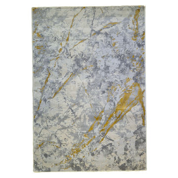 TOPAZ 21002 YELLOW / GREY 120x170cm Area Rug