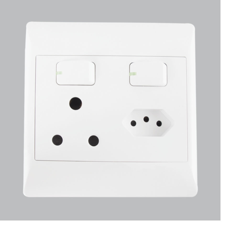 16 AMP Plug + New RSA Socket â€“ 4 X 4