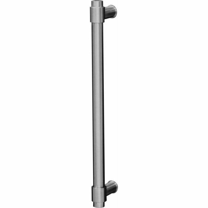 Solid stainless steel pull handle