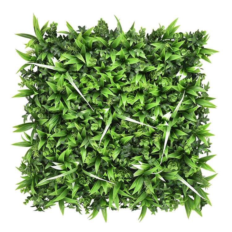 Artificial Foliage UV Protected - Green Wall: White Amazon - 50cm x 50cm - 12x panels