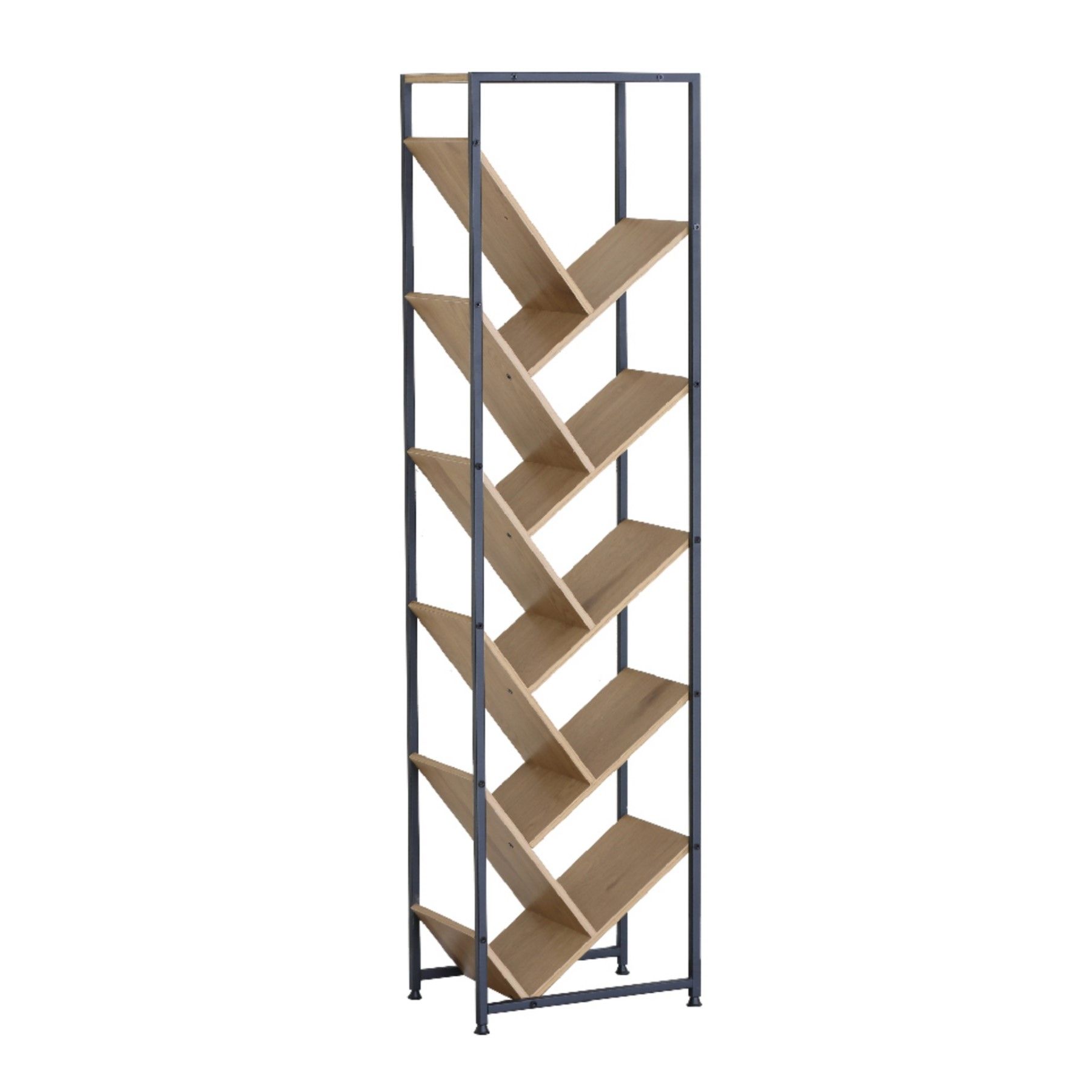 Home Pro - Gothenberg Y-Shaped Bookshelf