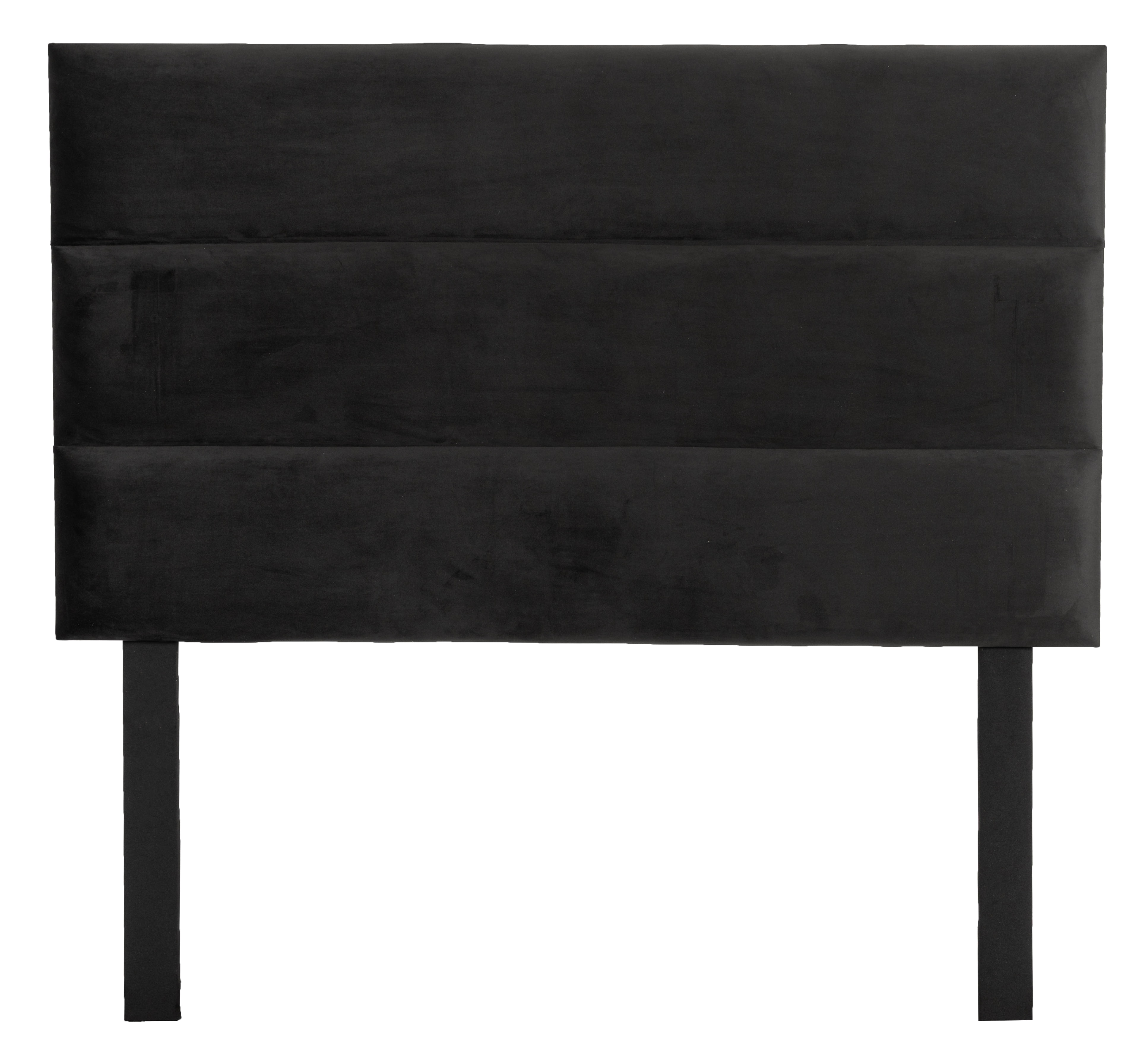 Sky Headboard - Black Velvet  - Double