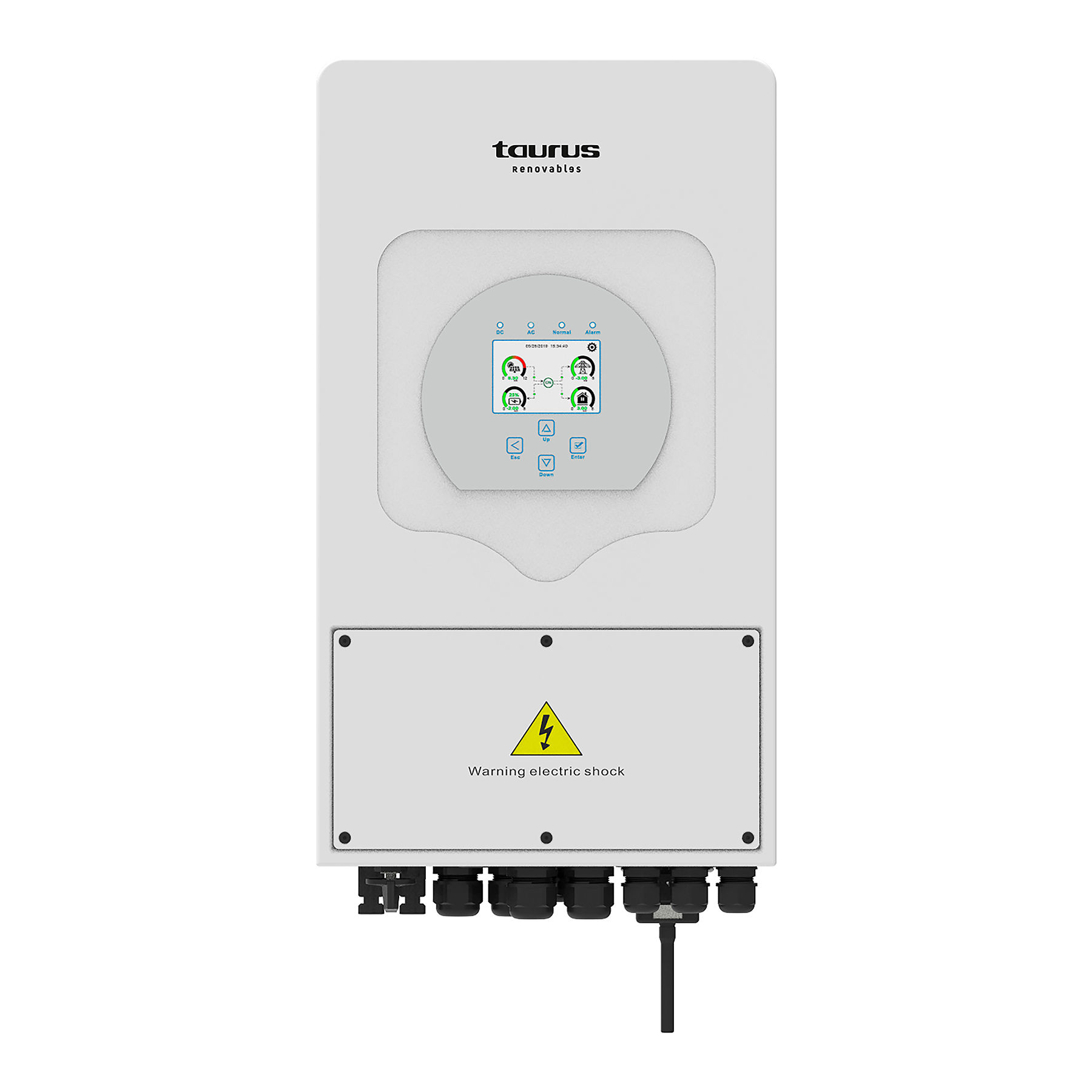 Taurus Inverter hybrid LCD display 3.6kw grey