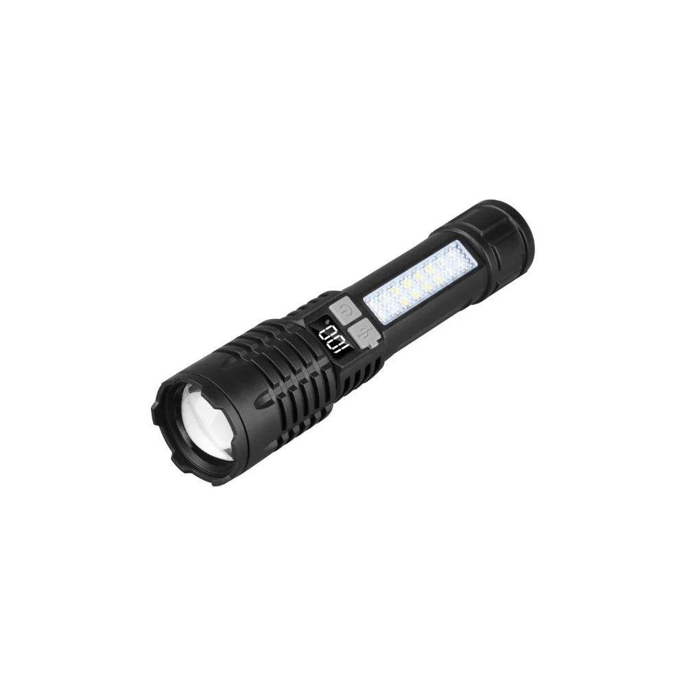 SYNERJI LED RECHARGEABLE ABS PVC TORCH 250LM
