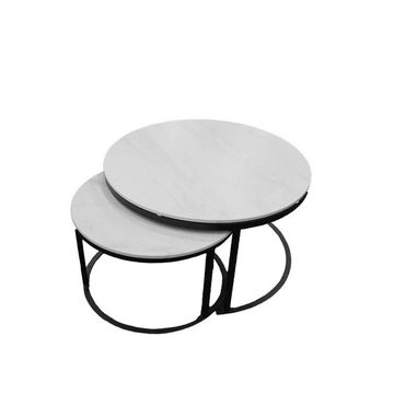 Coral Nesting Coffee Table